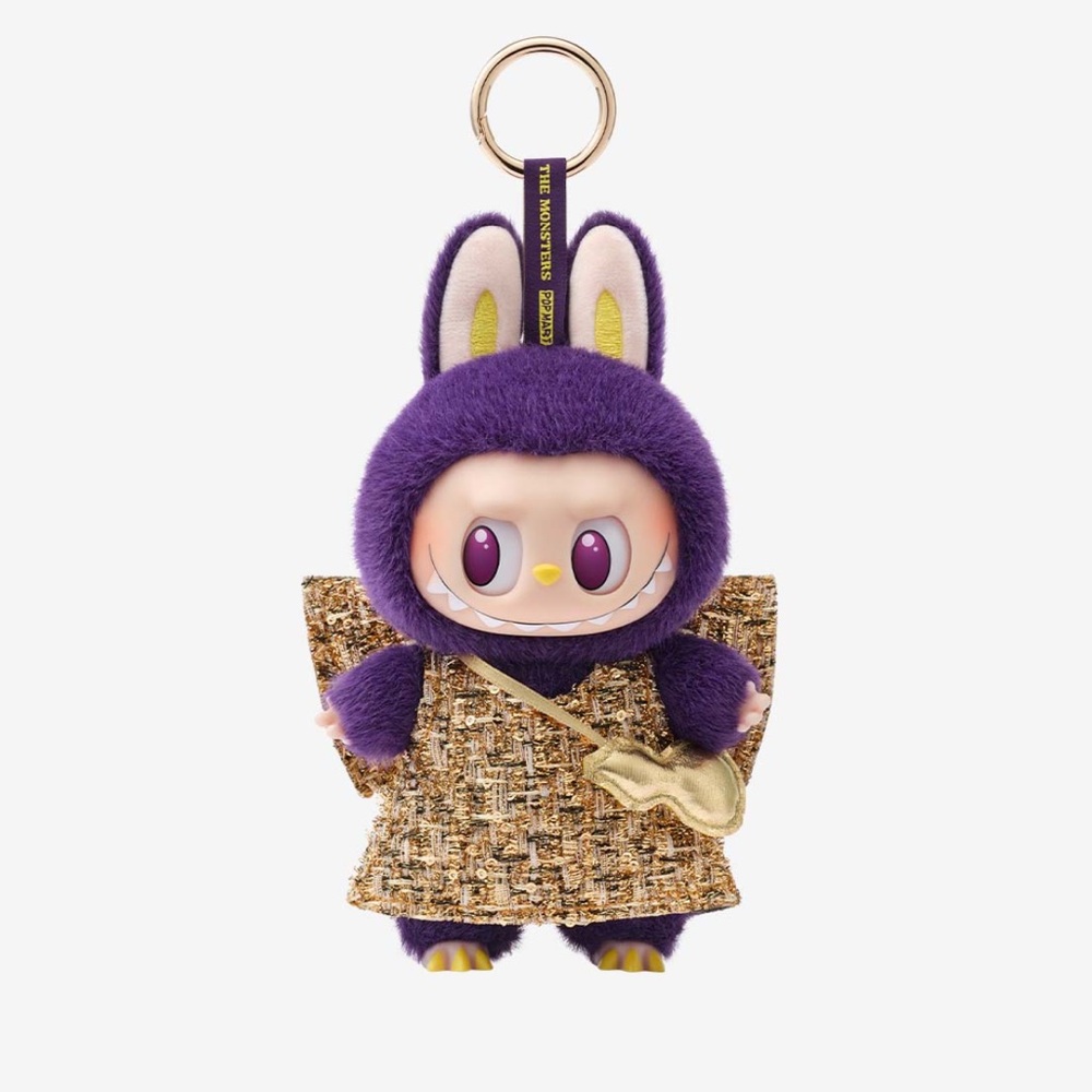 SEALED POP MART LABUBU × PRONOUNCE - WINGS OF FORTUNE Vinyl Plush Hanging Card